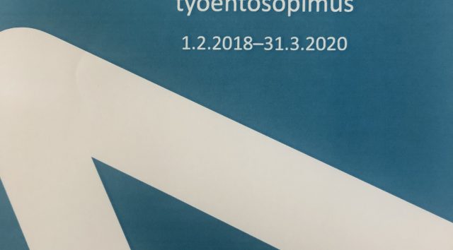 Terveyspalvelualan työehtosopimus ja luottamusmiesten tiedonsaanti