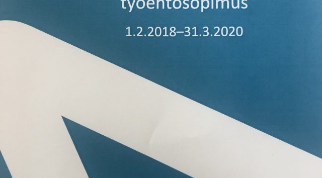 Terveyspalvelualan Unionin työehtosopimus ja luottamusmiesten tiedonsaanti